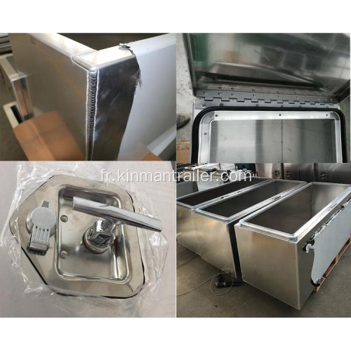 boîte à outils en aluminium pour camion